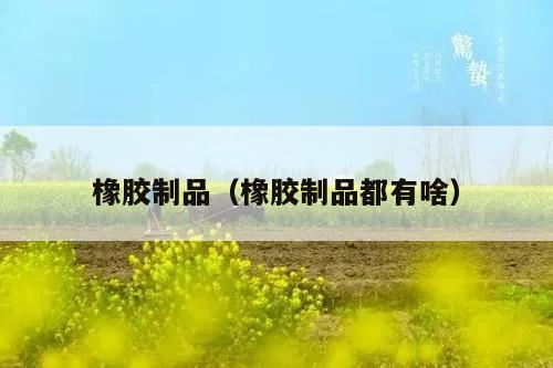 kaiyun网站橡胶制品（橡胶制品都有啥）(图1)